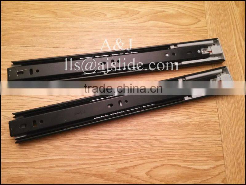 Kitchen partial extension push open drawer slides