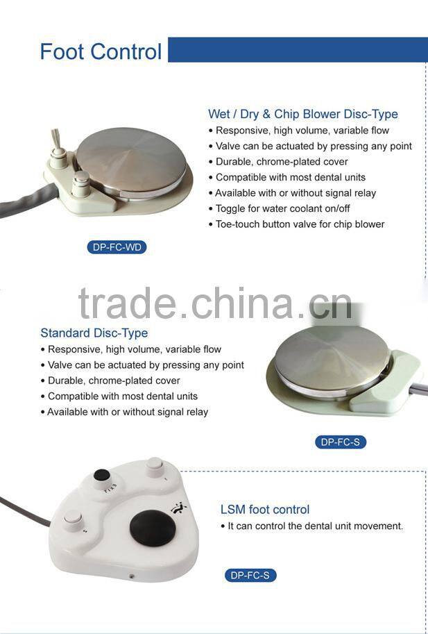 dental standard disc-type foot control