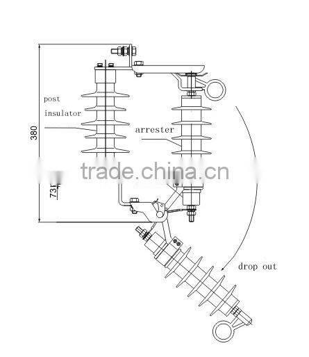 17KV fall arrester