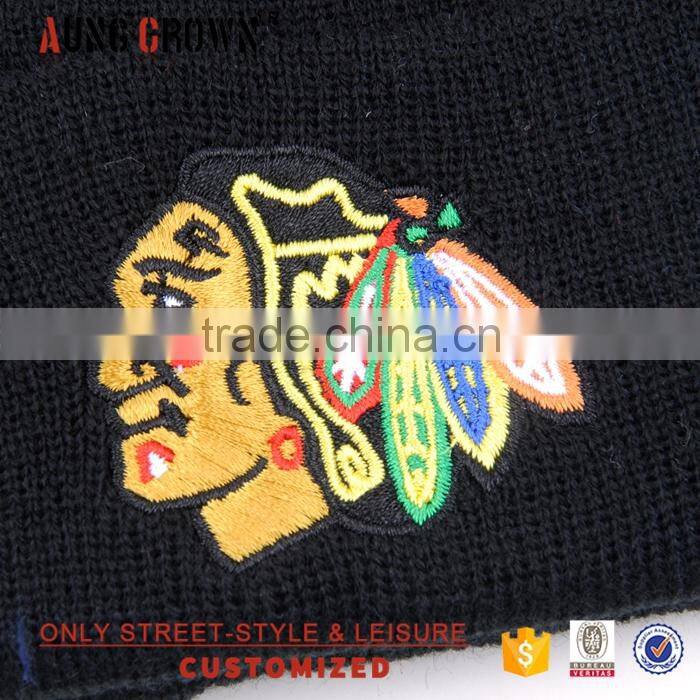 2016 new custom unisex design beanie hat/cap