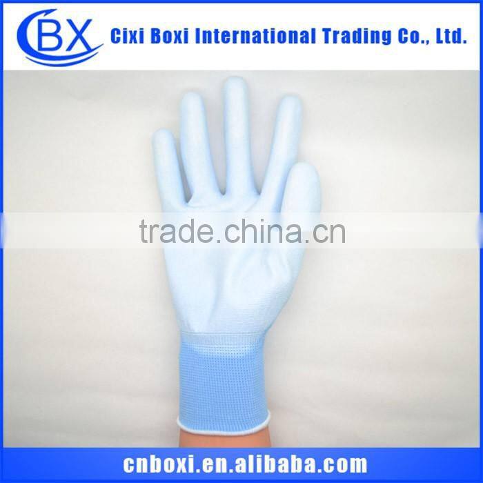 New arrival 2014 Alibaba China durable pu dip safety glove