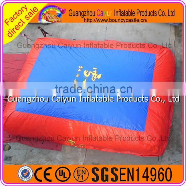 Crazy free-fall giant jumping airbag stunt air bag for exciting sports high jump