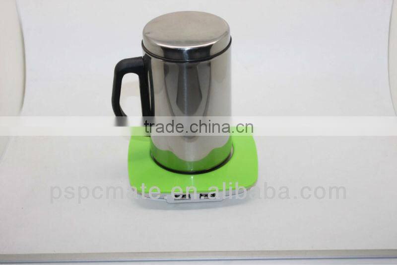 New Design Usb Cup Warmer with Usb Hub