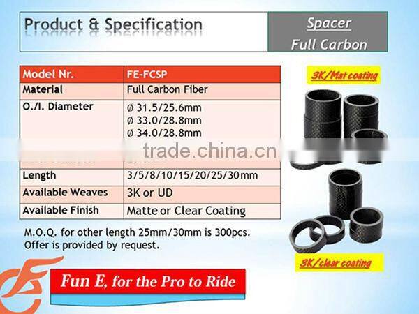 Carbon Fiber Bike Spacer