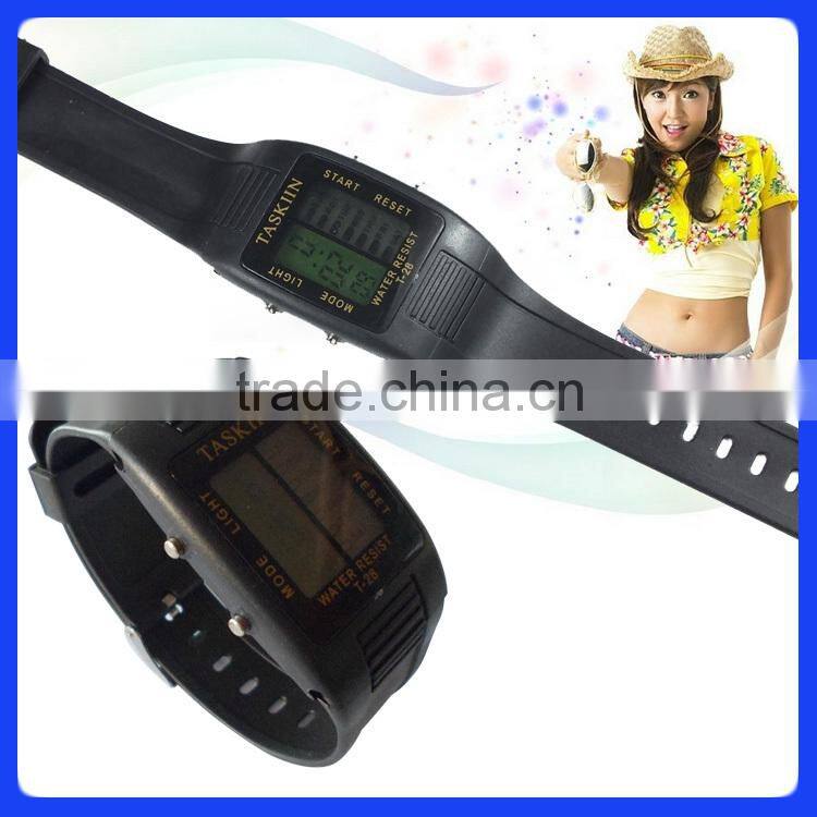 Watch electronic clock & calculator watch