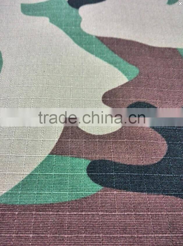 camouflage pattern,army cloth fabric,grid pattern,jacquard fabric,four color printed