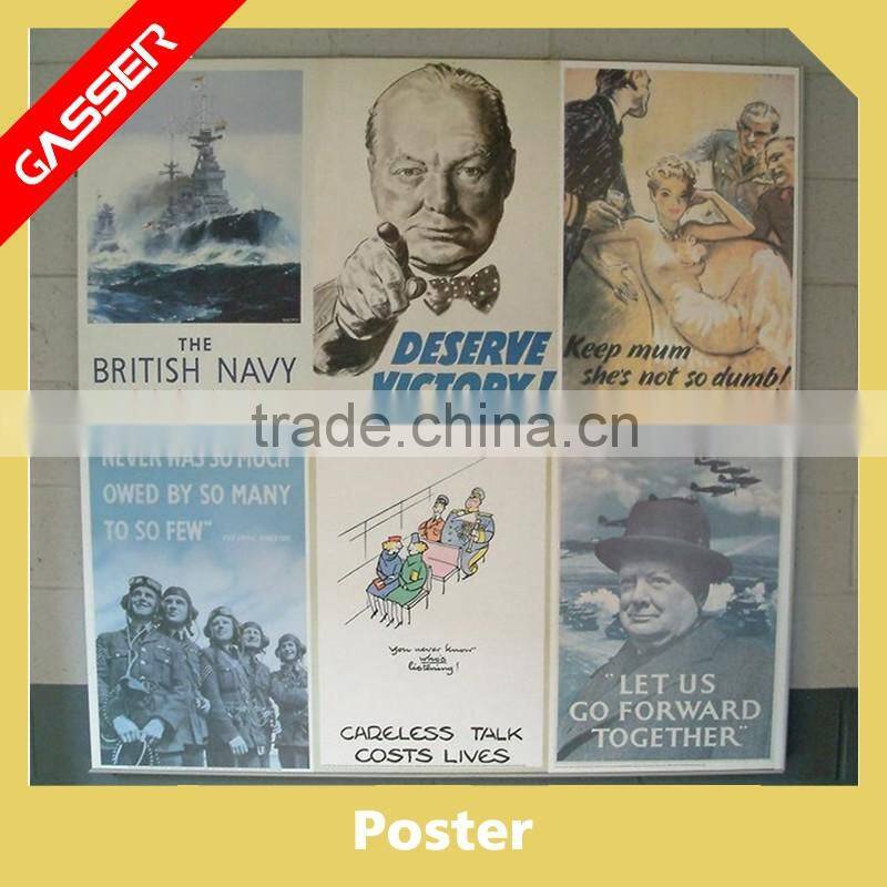 PP sticker banner/poster for adversiting