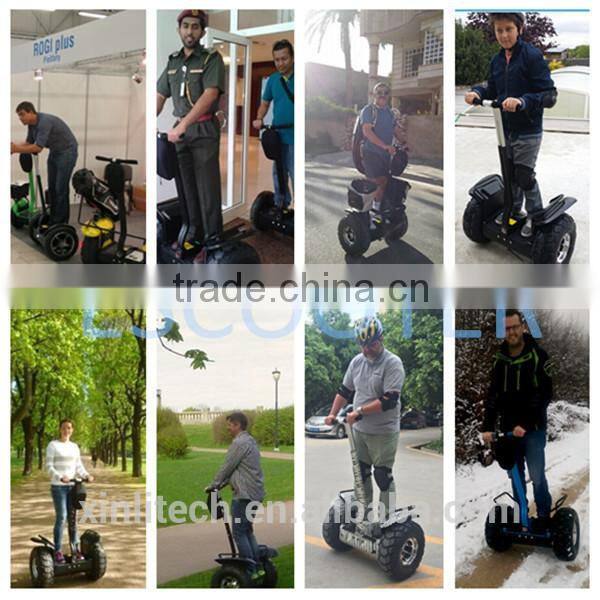 2015 Off-road 2 wheel stand up electric scooter self balancing scooter