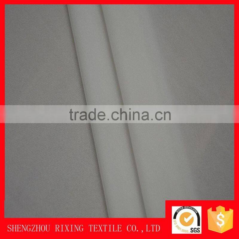 popular 2016 hot sell crepe knitted fabric for free prom dress