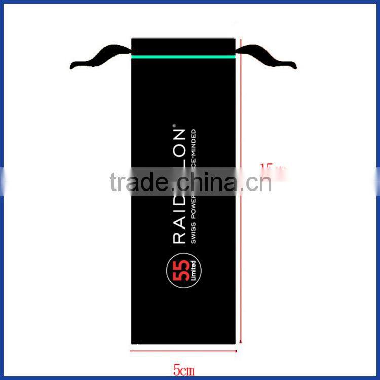 Logo printed cotton jewelry pouch canvas gift bags IN HIGH QUALITY