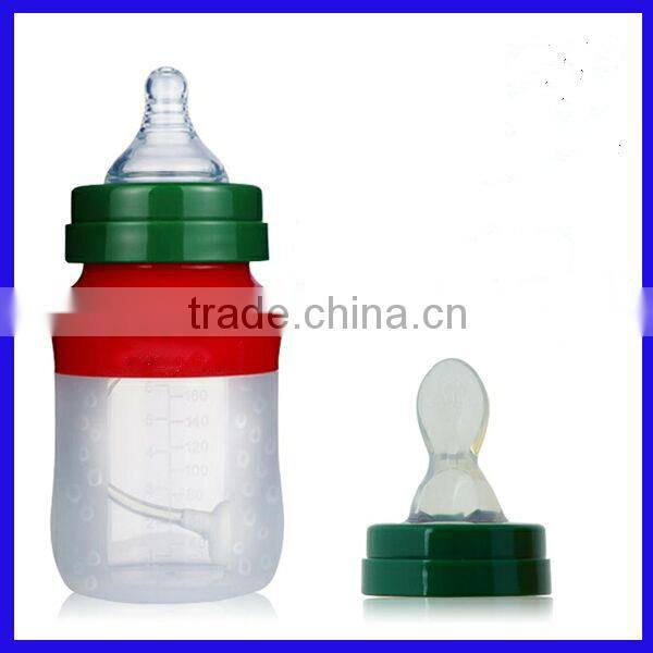 Wholesale OEM feeding bottle/silicone baby nipple/silicone milk bottle