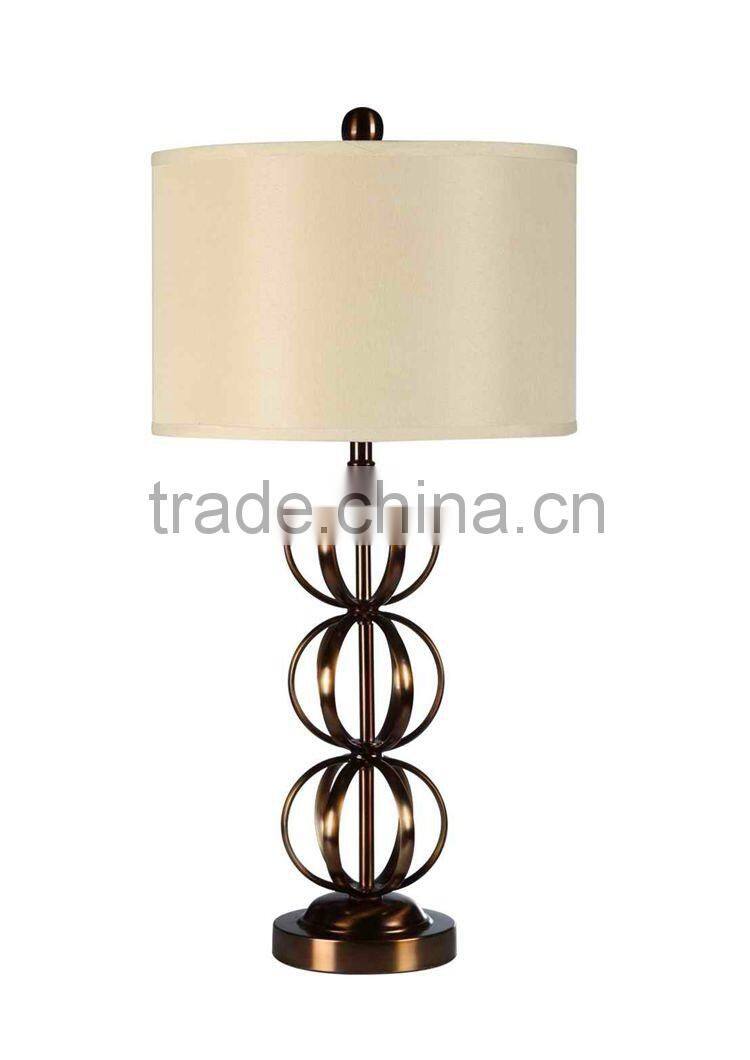 Modern openwork ball table lamp