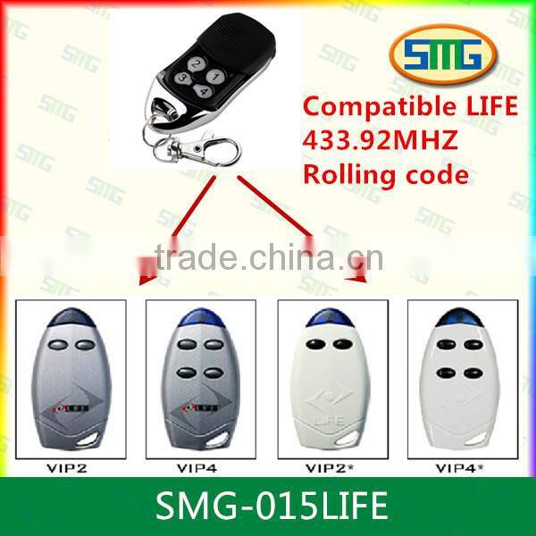 SMG-015LIFE 433.92 LIFE Brand remote control replacement