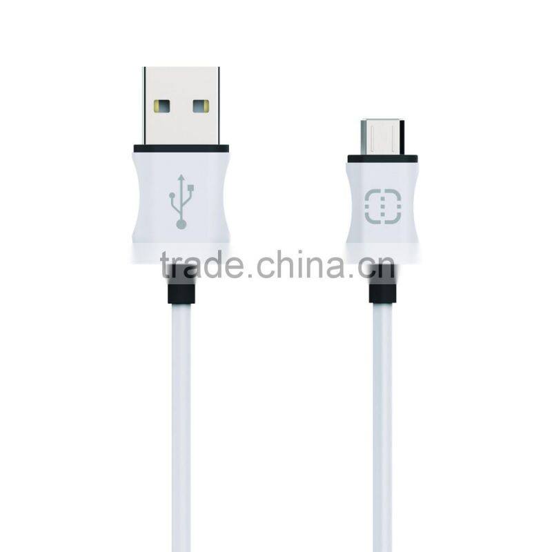 Fashion design and High Speed Micro USB2.0 cable 2M For Android Mini USB Cable For Samsung Galaxys