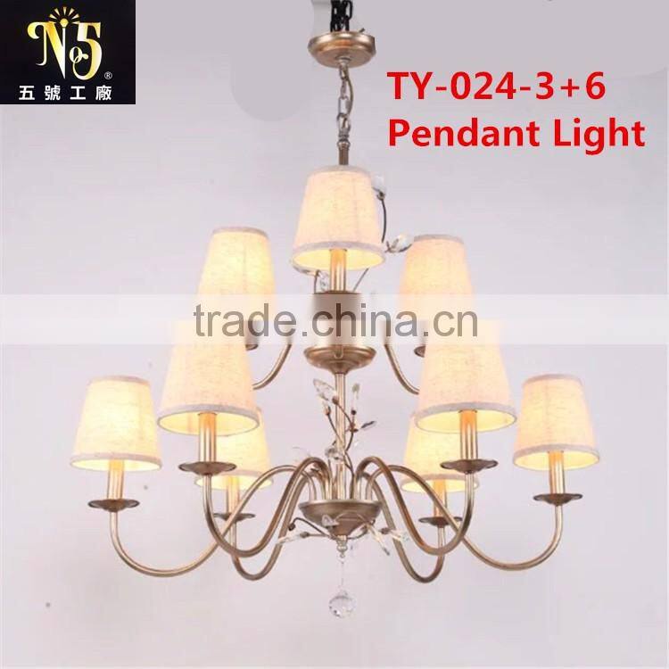 Hot Salable Iron Pendant Light For Dining Room For Home With Factory Made In China