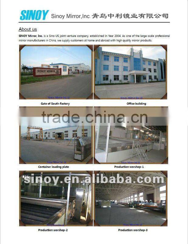 4mm 5mm 6mm high qanlity mirror wall tiles /large wall mirror size for wall decoration in customer size