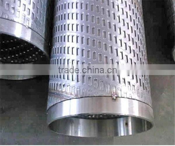 Modern custom-made slotted screen api 5ct l80 steel tubes