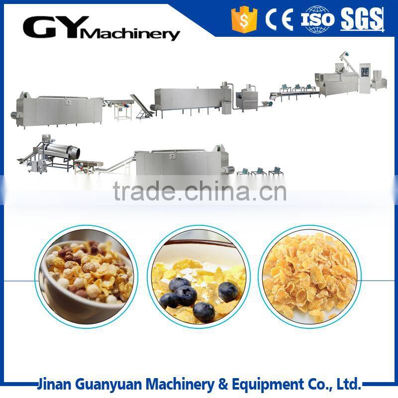 New design corn flakes snack production line/making machine