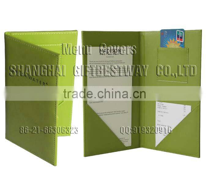 Black high quality restaurant check holder