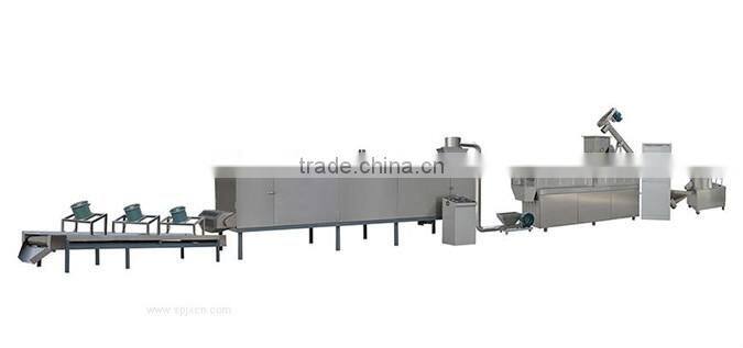 Soya bean protein nuggets chunks processing line