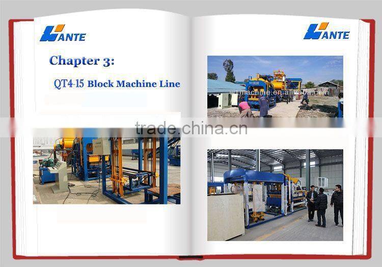 QT4-15 High quality italy automatic concrete block making machine price