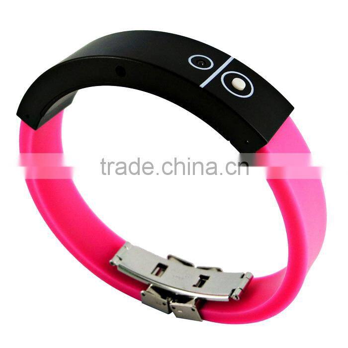 Hot Sale Wrist Mobile Bluetooth Bangles Silica Gel Hand Belt Bluetooth WT-16