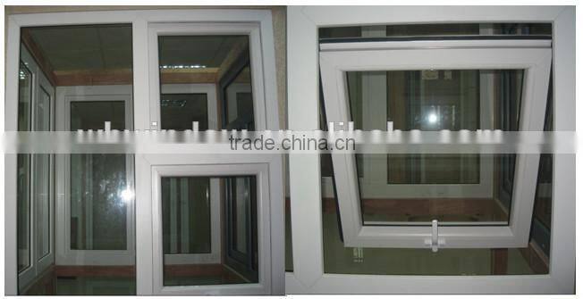 Hot custom design draming white energy efficient PVC window