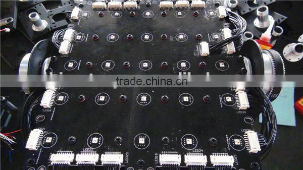 25*12W led matrix moving head light RGBW led stage beam lighting