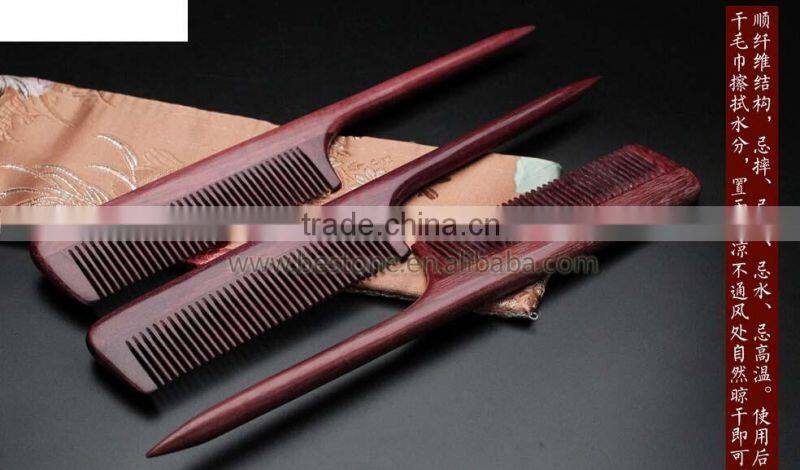 2016 New Hairdressing Makeup Comb Wood