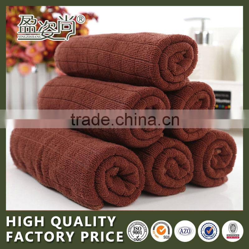Brown Microfiber Face Towel Super Cheap Wholesale Car Washing Towel China Supplier