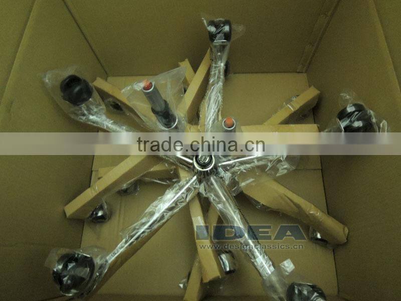 Replica EA117 Charles Office Chair - Black Color Genuine Leather