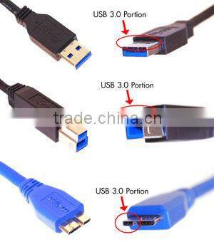 Super Speed usb 3.0 cable with ferrite core