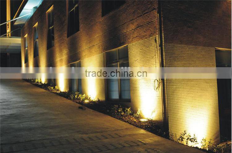 9W IP67 waterproof round white color 24v led inground uplights