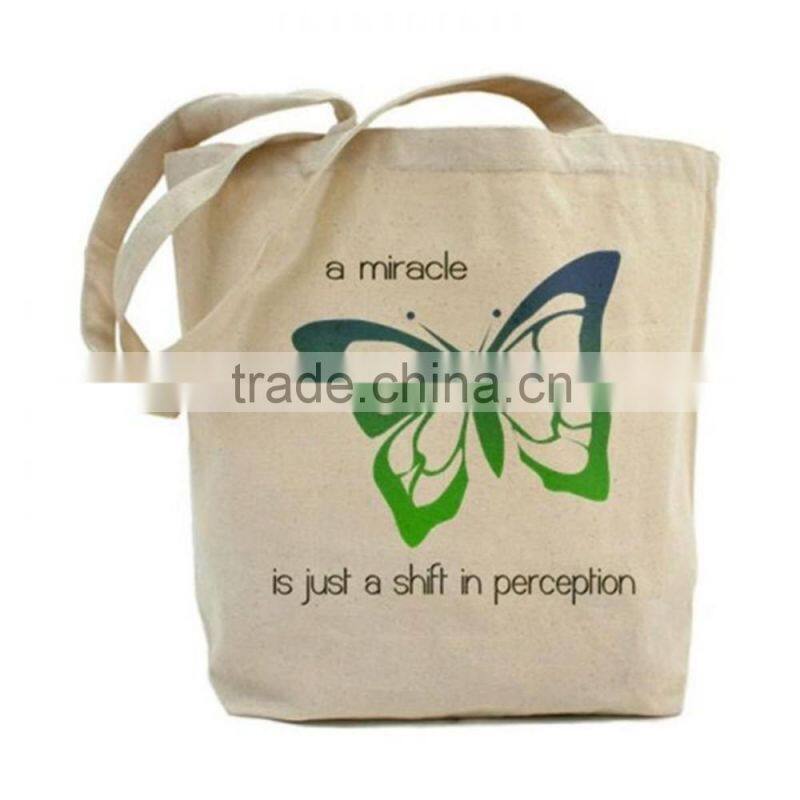 Organic cotton tote bags wholesale shoulder bag shopping bag