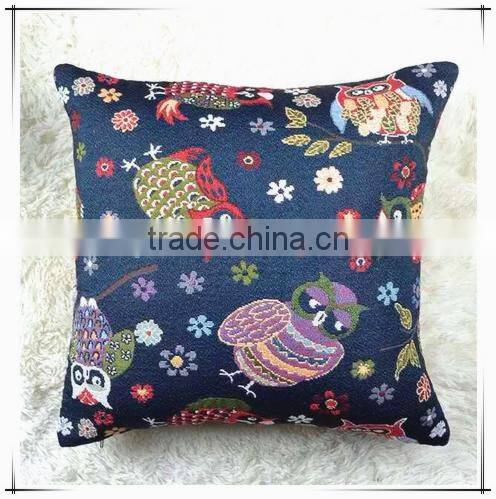 Alibaba china jacquard custom design handmade cushon pillow cover