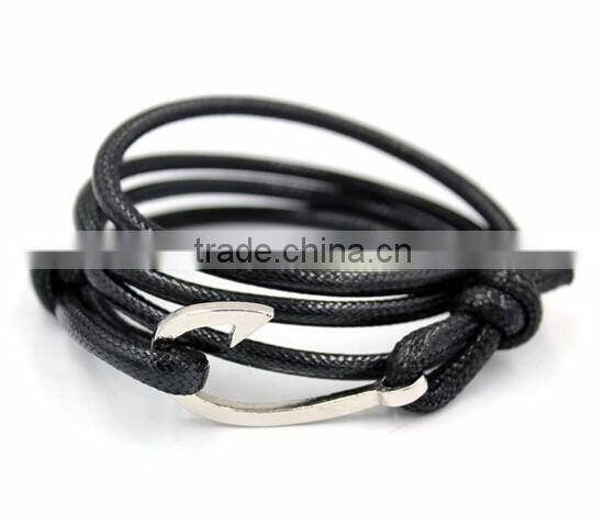 2016 Navy Fashion Fish Hook Charm Bracelet Wholesale
