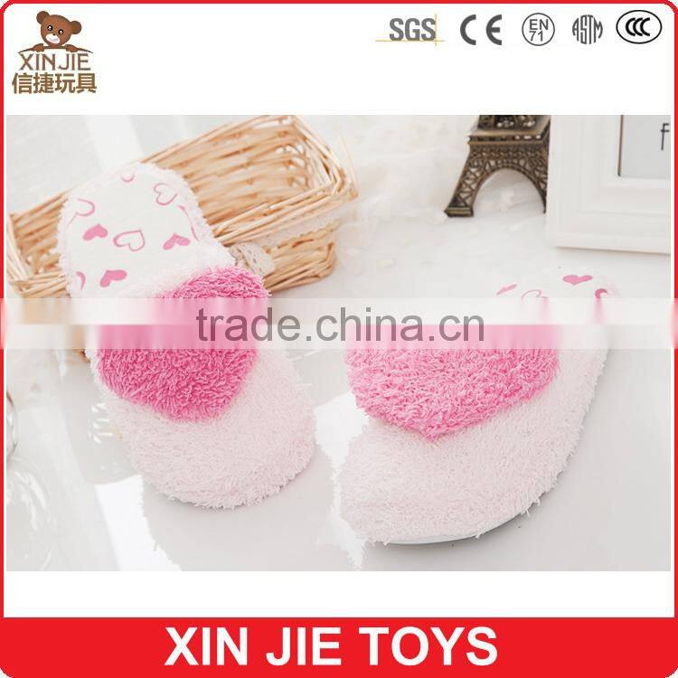 customize kids indoor plush slippers cute plush slippers chilren winter indoor slippers