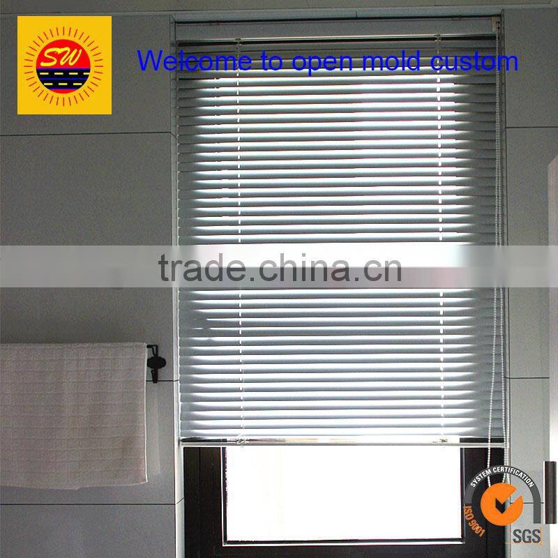 Cheap price waterproof shower pvc blinds