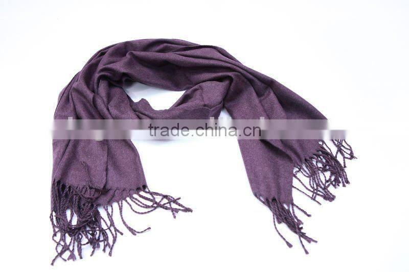 80%ACRYLIC 20%MODAL WOVEN PLAIN COLORED SCARF