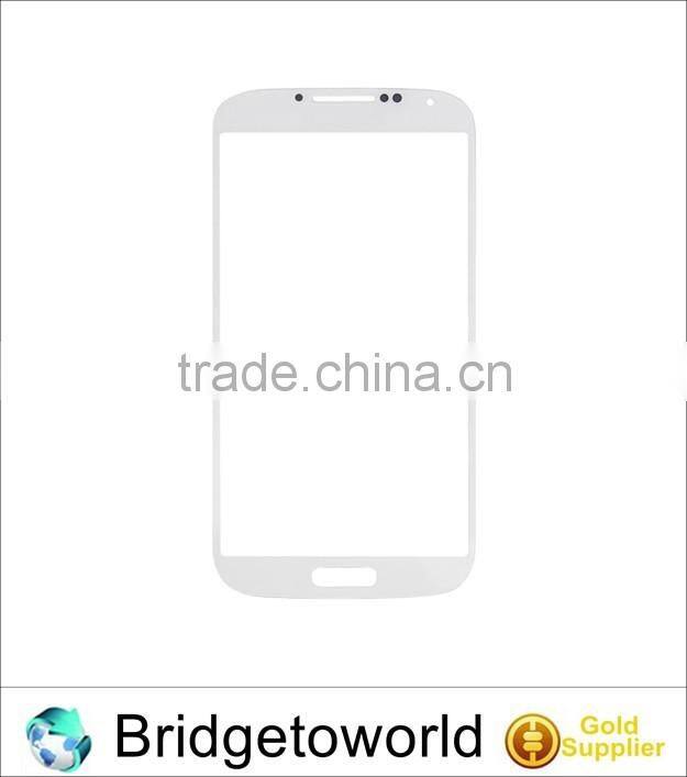Various touch screen front glass lens replacement parts for samsung galaxy s4