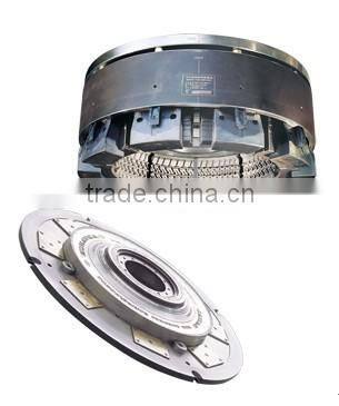 Segmented molds for PCR and TBR radial tires