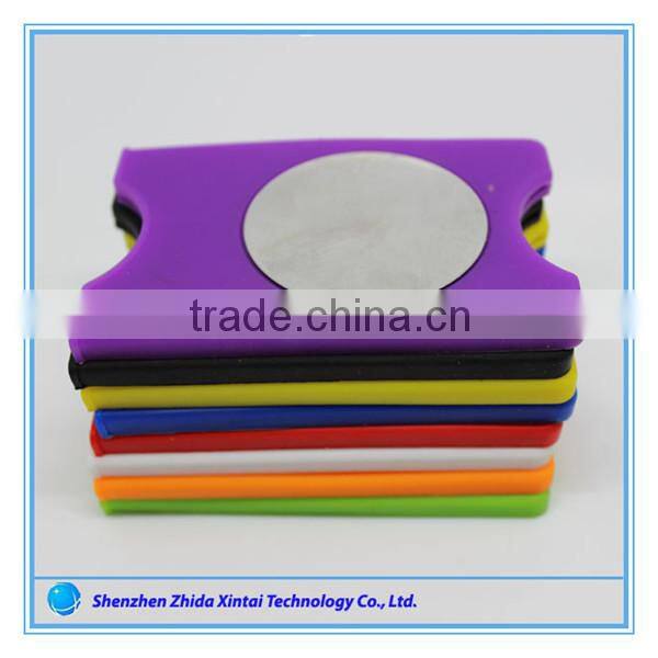 new products for 2015 silicone mirror cell phone credit card holder