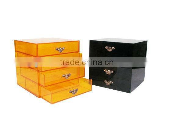 customizing Cosmetic Organizer Makeup Jewelry Display Box Acrylic Cabinet Lipstick Case