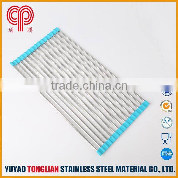 SS stainless steel kitchen dish rack