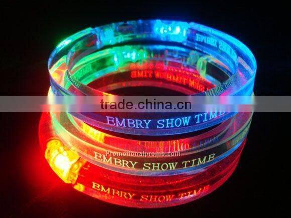 Novelty Acrylic Flashing Bracelet