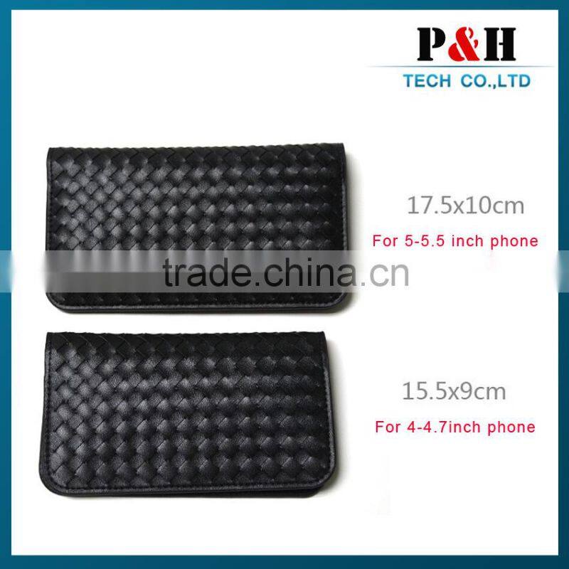 2015 Brand New Design Leather Back Case for iPhone 6 Leather Case with stand & card slots