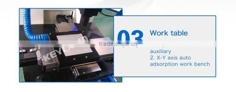 Keyland 20W IPG/ Raycus Fiber Laser Wafer Cutting Machine