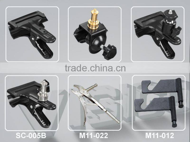 Studio E27 AC Adatper Light Stand Mount Umbrella Lamp Bulb Holder Lamp Holder With Umbrella Holder