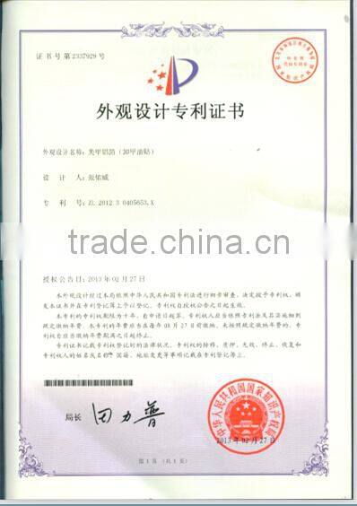 nail polish remover wrap alu foil sheets with embossed logo