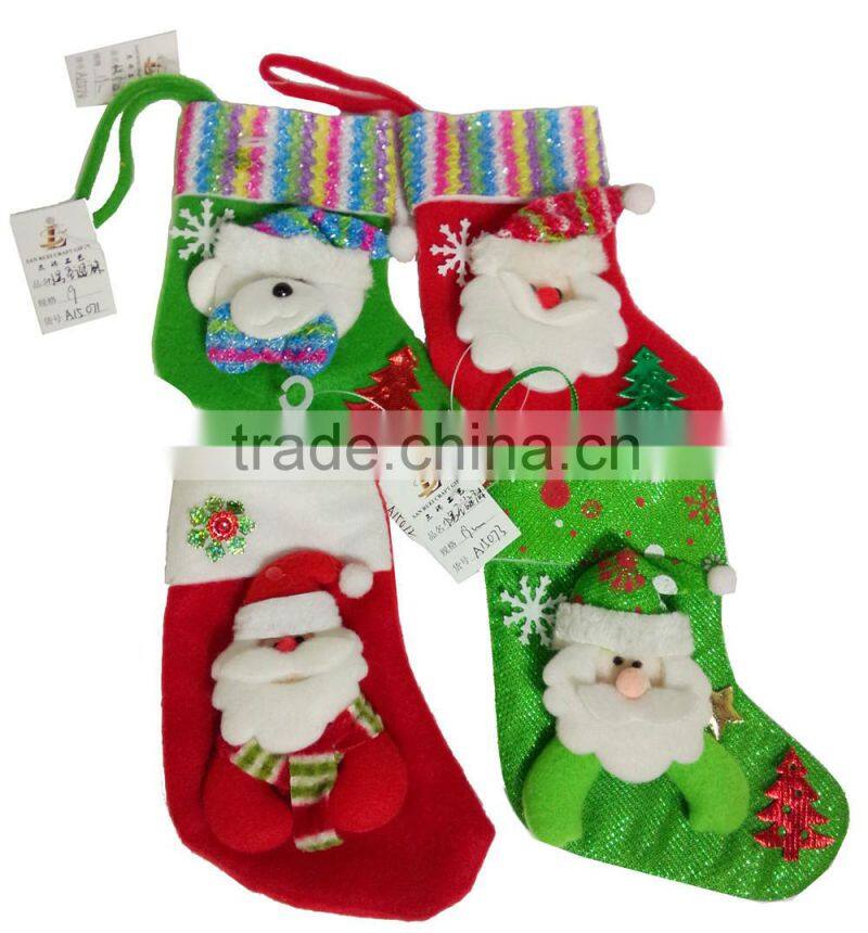 Custom Christmas stocking for home decoration and kids gift